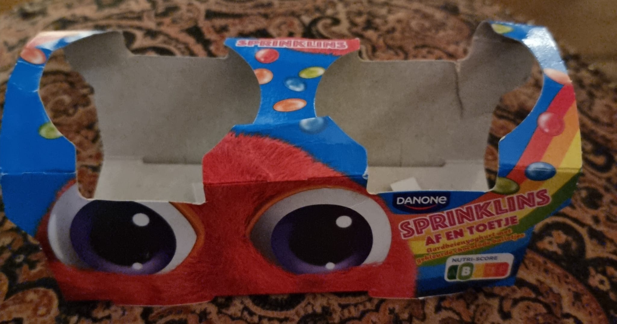 Een lekker toetje: SPRINKLINS af en toetje.